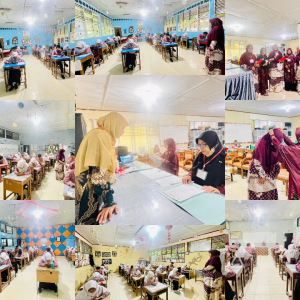 Ujian Madrasah MAN Lima Puluh Kota Berlangsung Lancar dan Sukses di Tengah Guyuran Hujan