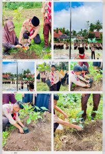 Semangat “Our Power, Our Planet”: MAN Lima Puluh Kota Lepas Hiking Wisata Pramuka Peringati Hari Bumi 2026