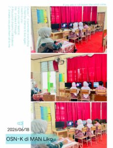 MAN Lima Puluh Kota Ikuti OSN-K 2026, Ukir Semangat Prestasi di Ajang Sains Tingkat Kabupaten/Kota*