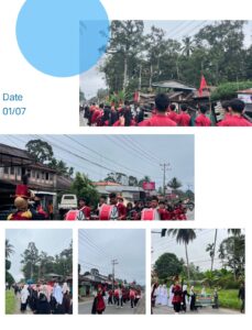 Drumband MAN Lima Puluh Kota Semarakkan Khatam Al-Qur’an MDTA Muhammadiyah Balai Talang