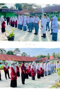 Semarak HUT RI ke-81, MAN Lima Puluh Kota Lepas Tim Gerak Jalan dan Lomba Keagamaan